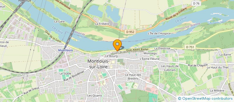 localisation de l'entreprise SCI EMBAMYR à MONTLOUIS-SUR-LOIRE