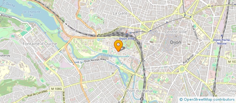 localisation de l'entreprise SCI EMBM à DIJON