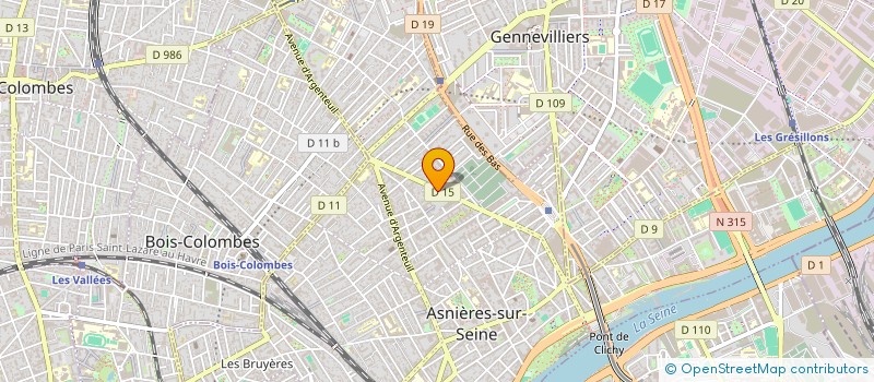 localisation de l'entreprise SCI EMBORT VOLTAIRE à ASNIERES-SUR-SEINE