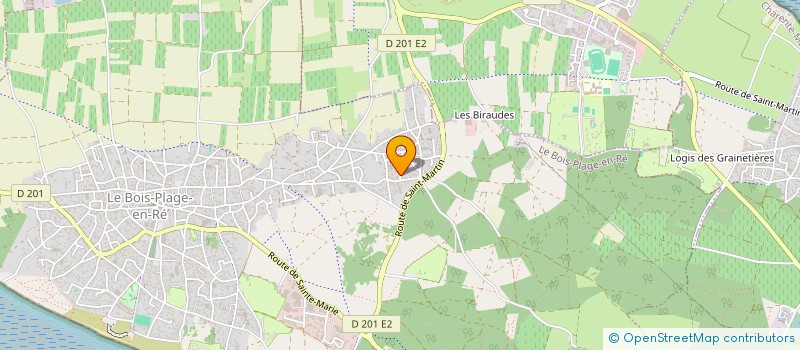 localisation de l'entreprise SCI EMBRUNS DE RE  LE BOIS-PLAGE-EN-RE