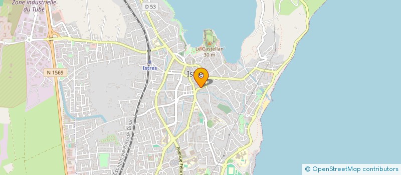 localisation de l'entreprise SCI EMC  ISTRES