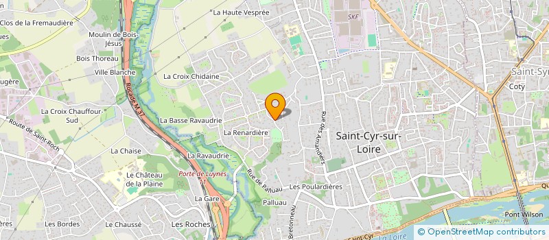 localisation de l'entreprise SCI EMC à SAINT-CYR-SUR-LOIRE