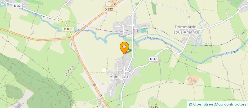 localisation de l'entreprise SCI EMC2  AGINCOURT
