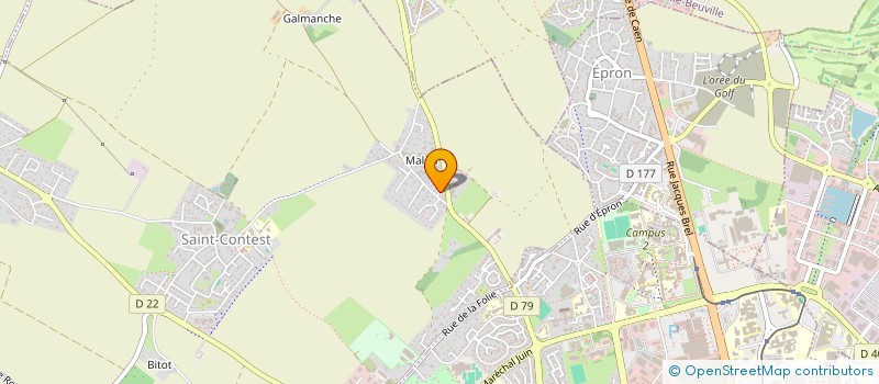 localisation de l'entreprise SCI EMCA à SAINT-CONTEST