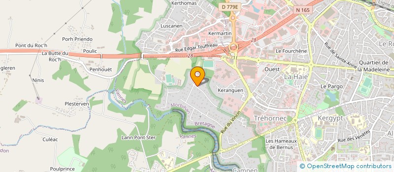 localisation de l'entreprise SCI EMCEPY à VANNES