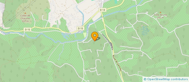 localisation de l'entreprise SCI EMCEVE  BESSE-SUR-ISSOLE