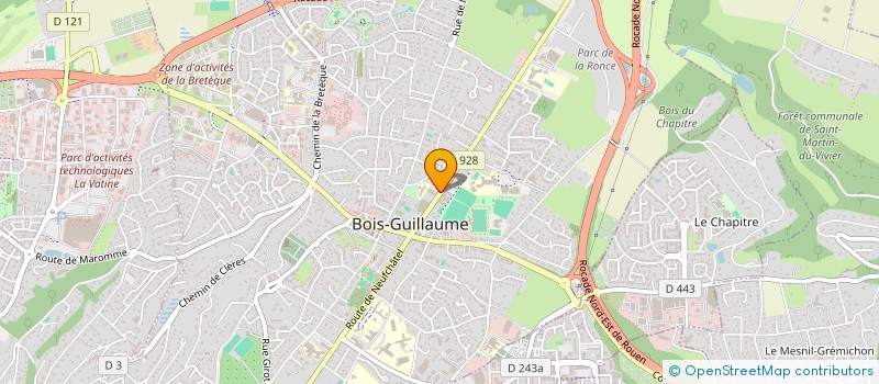 localisation de l'entreprise SCI EMCHIR à BOIS-GUILLAUME