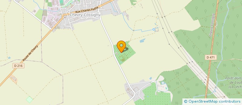 localisation de l'entreprise SCI EMCHIRO  CHEVRY-COSSIGNY