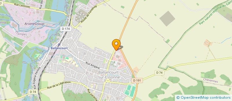 localisation de l'entreprise SCI EMCTD à BALLANCOURT-SUR-ESSONNE