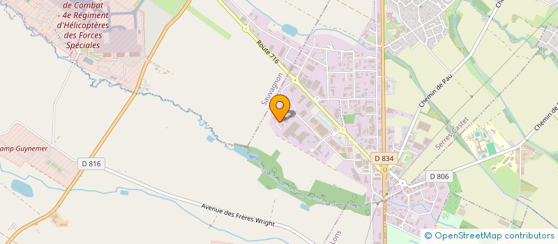 localisation de l'entreprise SCI EMCV à SERRES-CASTET