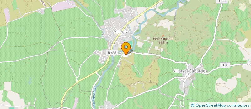 localisation de l'entreprise SCI EMDA  VILLEGLY