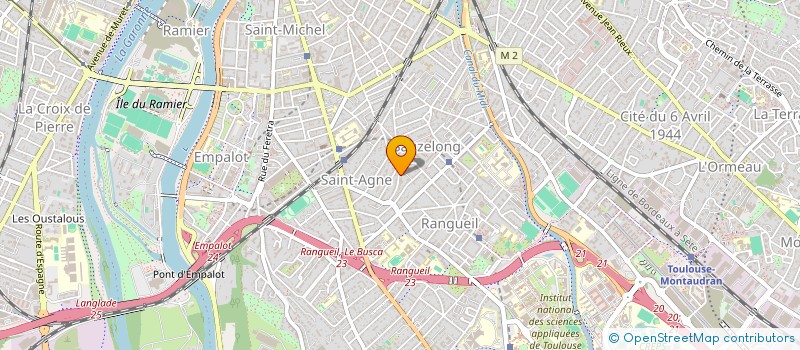 localisation de l'entreprise SCI EME 31  TOULOUSE