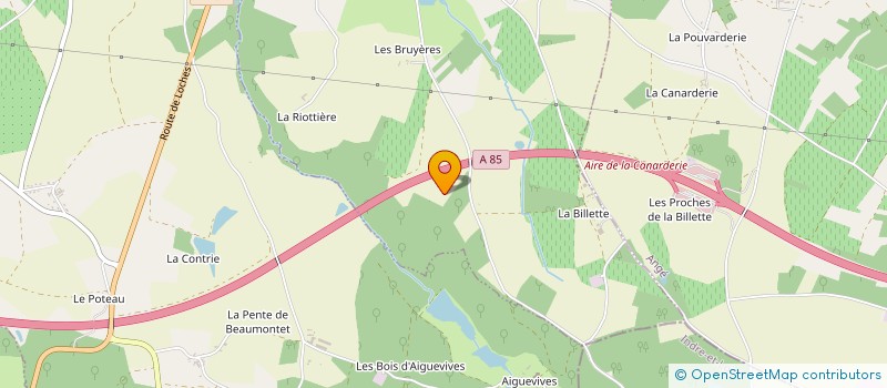 localisation de l'entreprise SCI EME  LE CONTROIS-EN-SOLOGNE