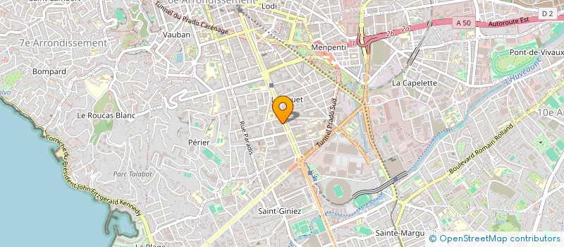 localisation de l'entreprise SCI EMEA à MARSEILLE