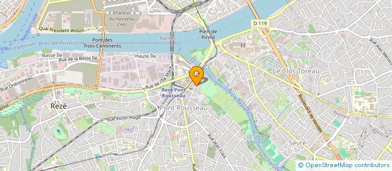 localisation de l'entreprise SCI EMEDILOU  REZE