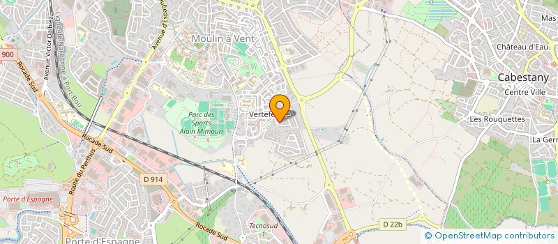 localisation de l'entreprise SCI EMELINE  PERPIGNAN