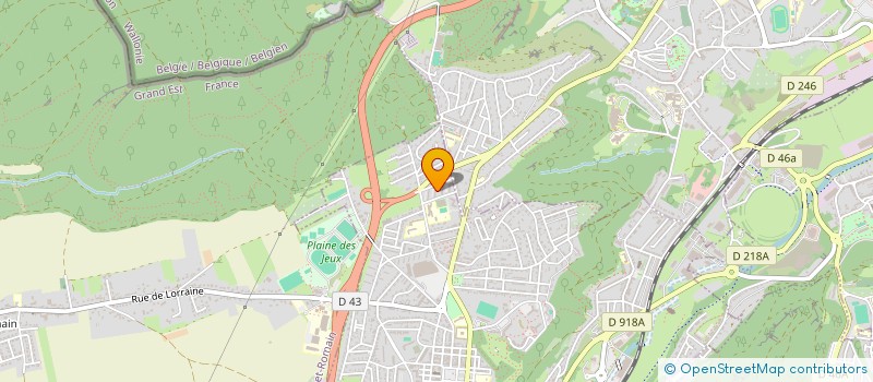 localisation de l'entreprise SCI EMELINE  COSNES-ET-ROMAIN