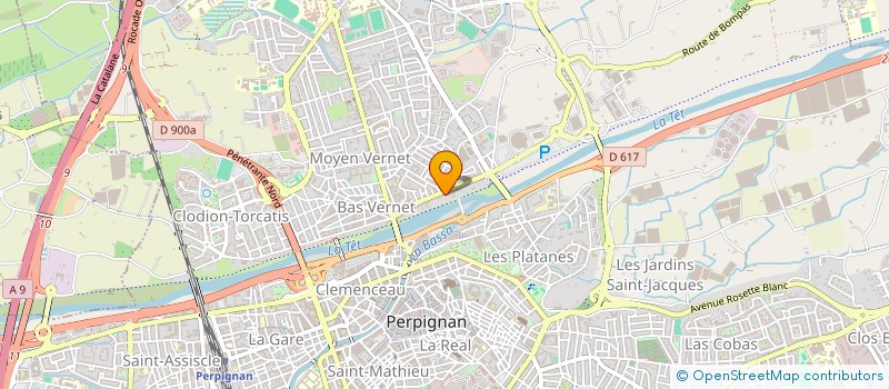 localisation de l'entreprise SCI EMELOU à PERPIGNAN