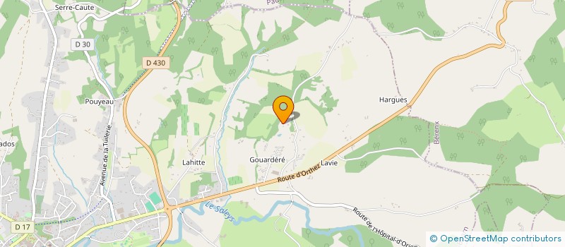 localisation de l'entreprise SCI EMELYANOV  SALIES-DE-BEARN