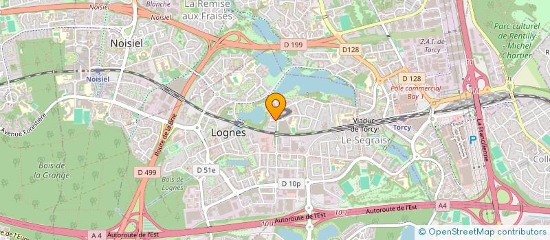 localisation de l'entreprise SCI EMEMAR à LOGNES