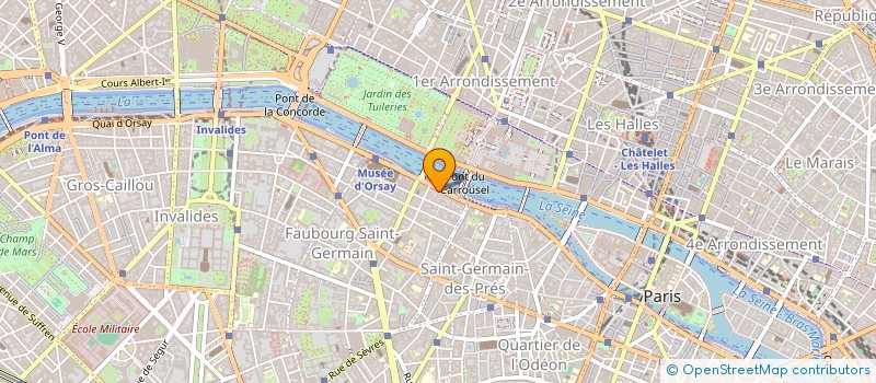 localisation de l'entreprise SCI EMERA  PARIS