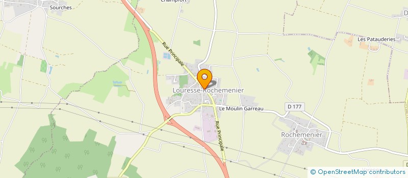 localisation de l'entreprise SCI EMERANCE à LOURESSE-ROCHEMENIER