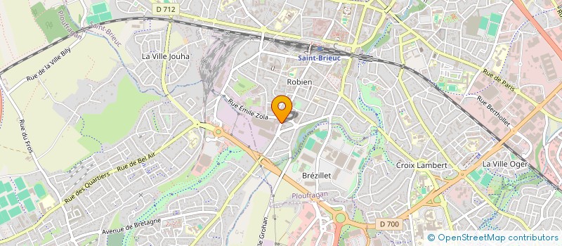 localisation de l'entreprise SCI EMERAUDE à SAINT-BRIEUC