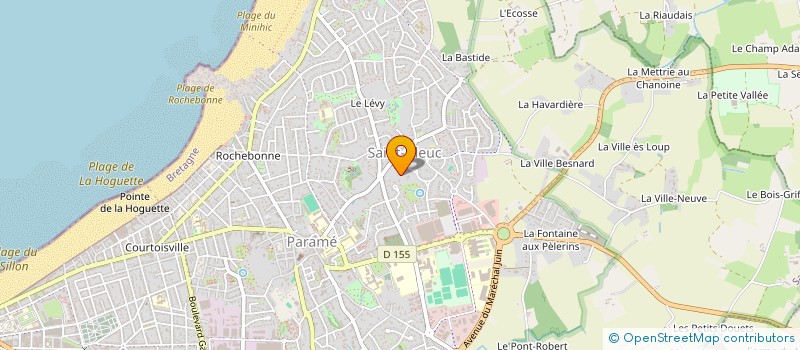 localisation de l'entreprise SCI EMERAUDE  SAINT-MALO