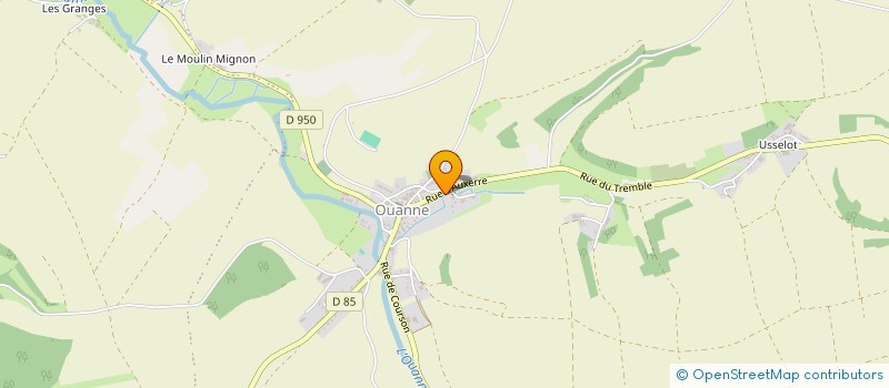 localisation de l'entreprise SCI EMERAUDE  COURSON-LES-CARRIERES