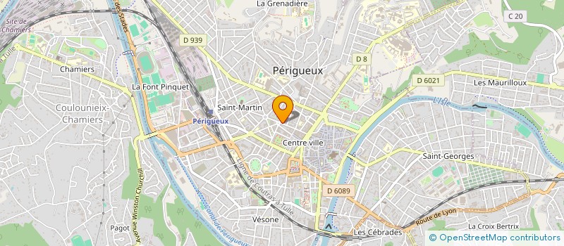 localisation de l'entreprise SCI EMERAUDE à PERIGUEUX