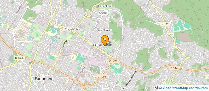 localisation de l'entreprise SCI EMERAUDE à ANDILLY