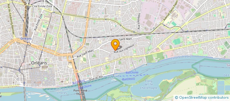 localisation de l'entreprise SCI EMERAUDE à ORLEANS