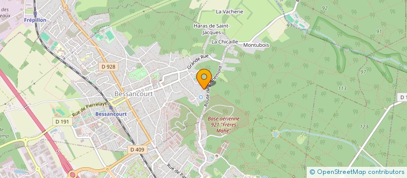 localisation de l'entreprise SCI EMERAUDE  BESSANCOURT