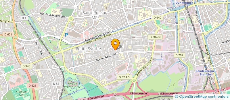 localisation de l'entreprise SCI EMERAUDE LOCATION à DUNKERQUE