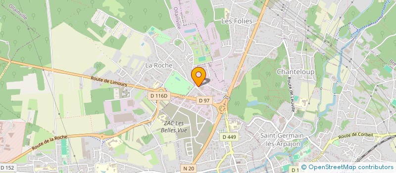 localisation de l'entreprise SCI EMERICH  ARPAJON