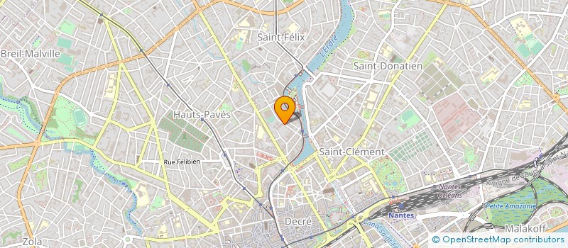 localisation de l'entreprise SCI EMERY à NANTES