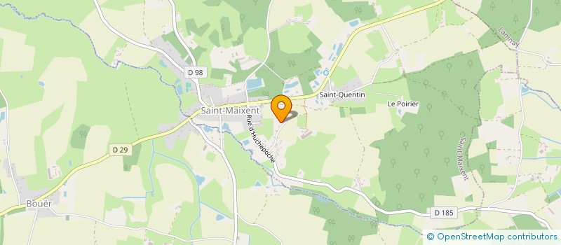 localisation de l'entreprise SCI EMERY  LAMNAY