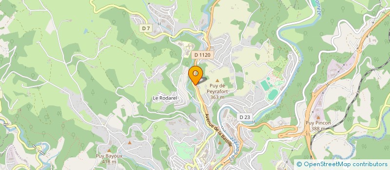 localisation de l'entreprise SCI EMES  TULLE