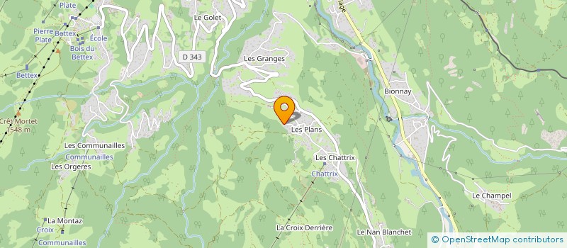 localisation de l'entreprise SCI EMFIOS  SAINT-GERVAIS-LES-BAINS