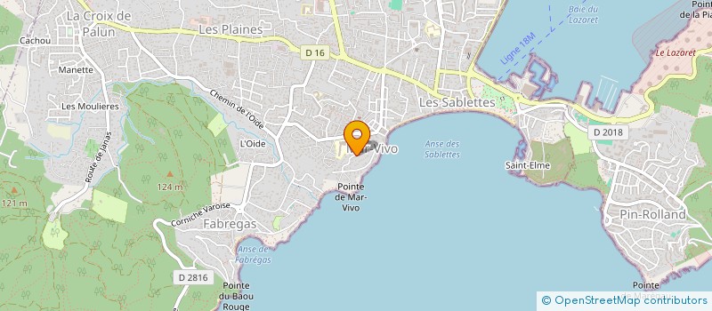 localisation de l'entreprise SCI EMGECE à LA SEYNE-SUR-MER