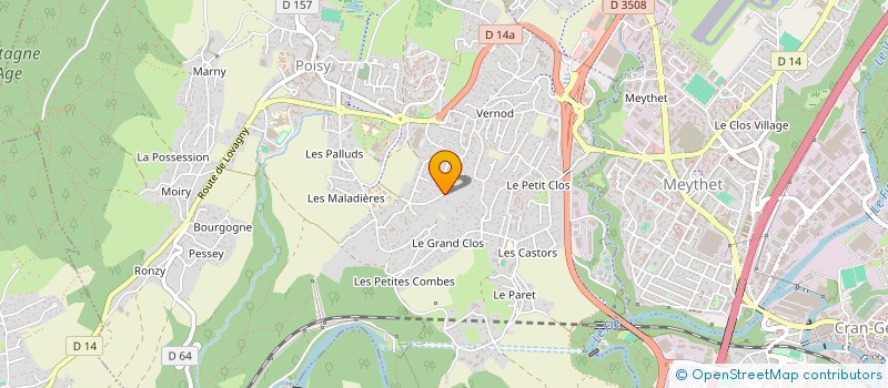 localisation de l'entreprise SCI EMGI  VEYRIER-DU-LAC