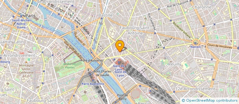 localisation de l'entreprise SCI EMH GROSLAY  PARIS