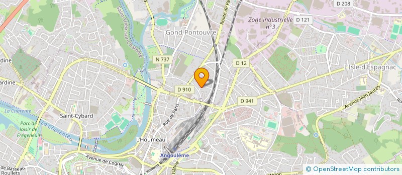 localisation de l'entreprise SCI EMI  GOND-PONTOUVRE