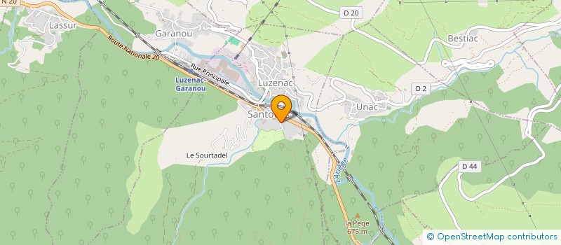 localisation de l'entreprise SCI EMI à LUZENAC