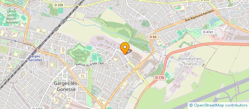 localisation de l'entreprise SCI EMI  GARGES-LES-GONESSE