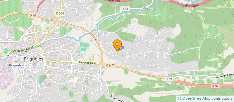 localisation de l'entreprise SCI EMICEDEL à BRIGNOLES