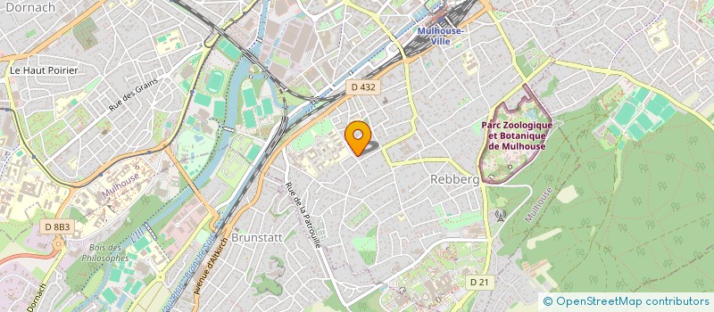 localisation de l'entreprise SCI EMIDAN  MULHOUSE