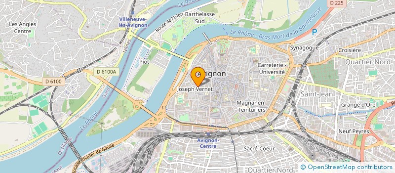 localisation de l'entreprise SCI EMIDORE  AVIGNON