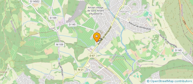 localisation de l'entreprise SCI EMIE  TEYRAN