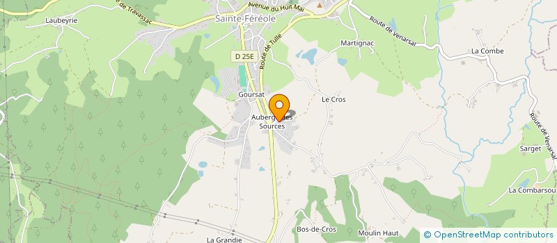 localisation de l'entreprise SCI EMIFIO  SAINTE-FEREOLE